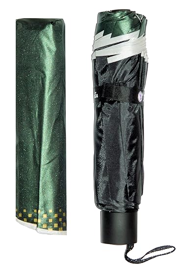 STORE RETAILER Three Folding UV Protected Floral Pattern Multicolour Umbrella