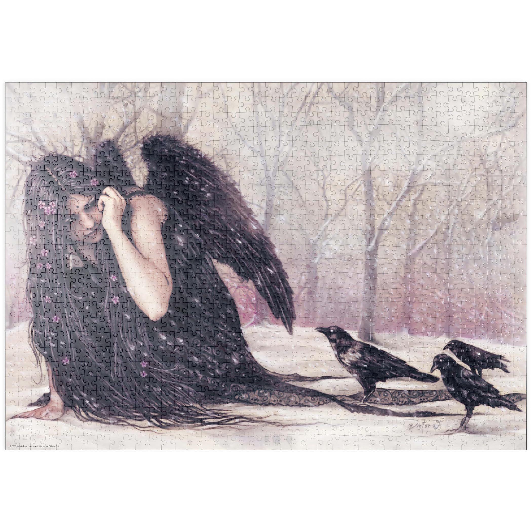 Raven - Victoria Francés - Favole - Premium 1000 pieces Puzzle - MyPuzzle special collection from Heye Puzzle