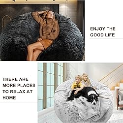 YudouTech (No Filler) Bean Bag Chair Cover Without