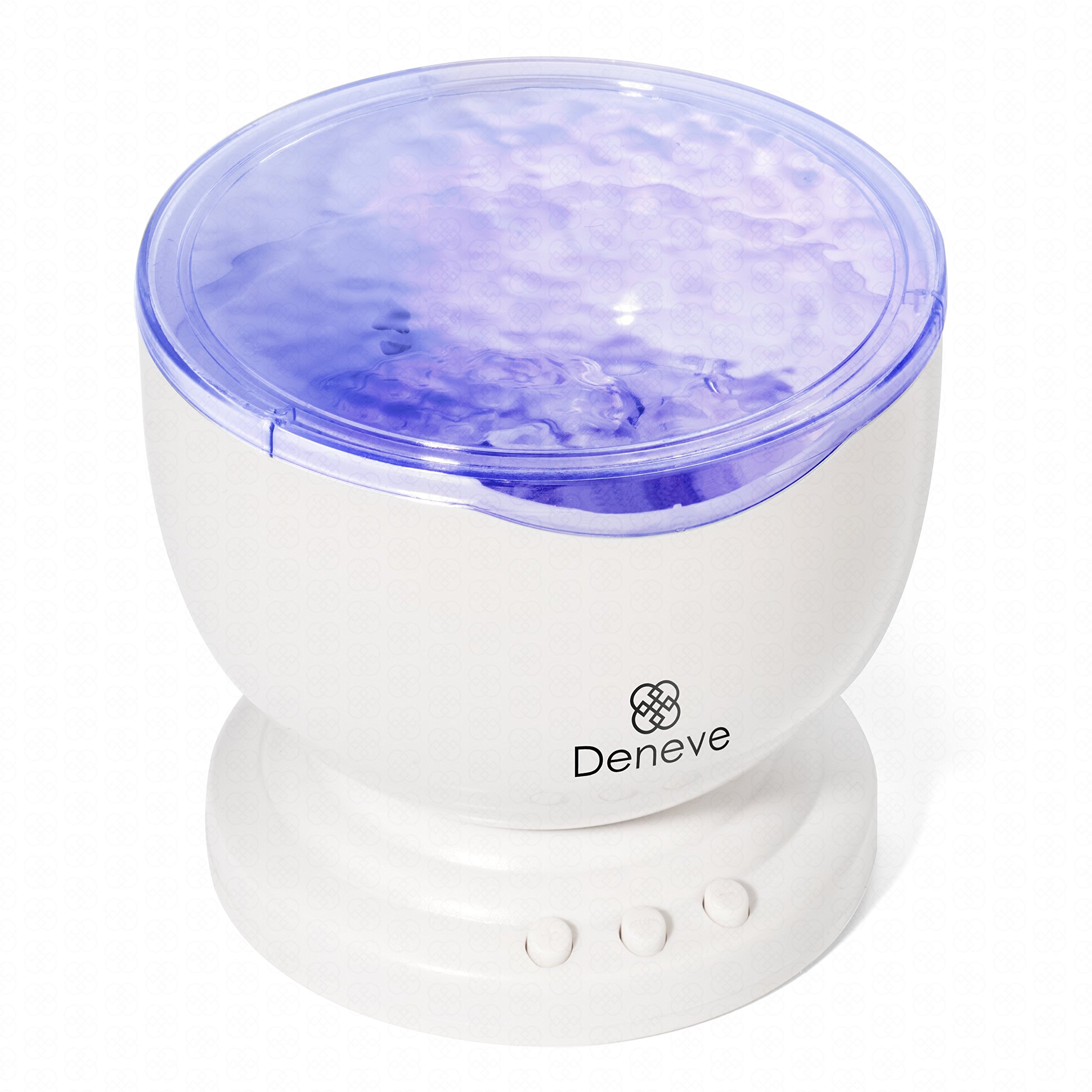 Deneve Ocean Wave Night Light Projector, Projection LED Night Light