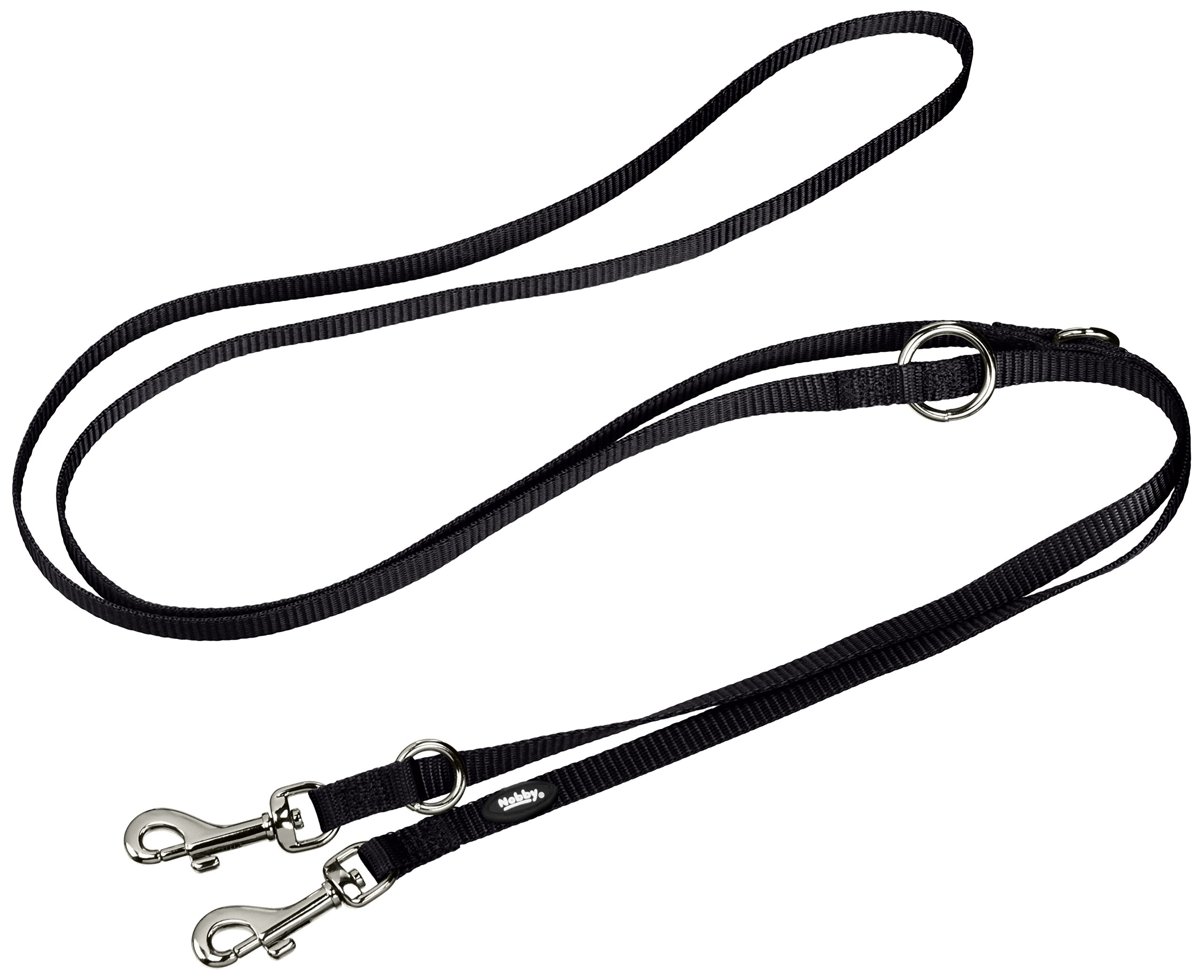 Nobby Training Leash Classic, 200 cm/ 25 mm, Black