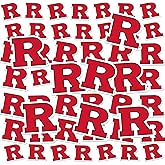 Rutgers University Primary Logo 50ct Vinyl Large Deluxe Stickers Variety Pack - Laptop, Water Bottle, Scrapbooking, Tablet, Skateboard, Indoor/Outdoor