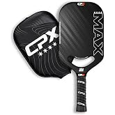 CPX MAX Raw Carbon Fiber T700 Pickleball Elongated Paddle Racket - Professional Grade