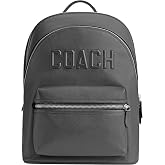 Coach Men's Charter Backpack Graphic Charcoal One Size