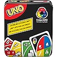 Mattel Games UNO Card Game ColorADD for Colorblind & Color Sighted Players, Travel Game in Storage Tin for 2 to 10 Players