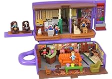 ​Polly Pocket Playset, Friends Compact With 6 Dolls and 9 Accessories