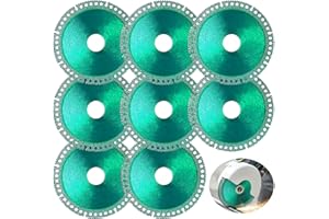 OMAKY Indestructible Disc for Angle Grinder 8 PCS, Composite Multifunctional Indestructible Cutting Disc, Inner Hole 0.78 Inch, Diameter 4 Inch Glass Cutting Disc Ultra-Thin, Cut Everything in Seconds