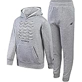 New Balance Boys Tracksuit Set - 2 Piece Classic Hoodie Sweatshirt and Boys Jogger Sweatpants with Pockets (Sizes: 8-16)