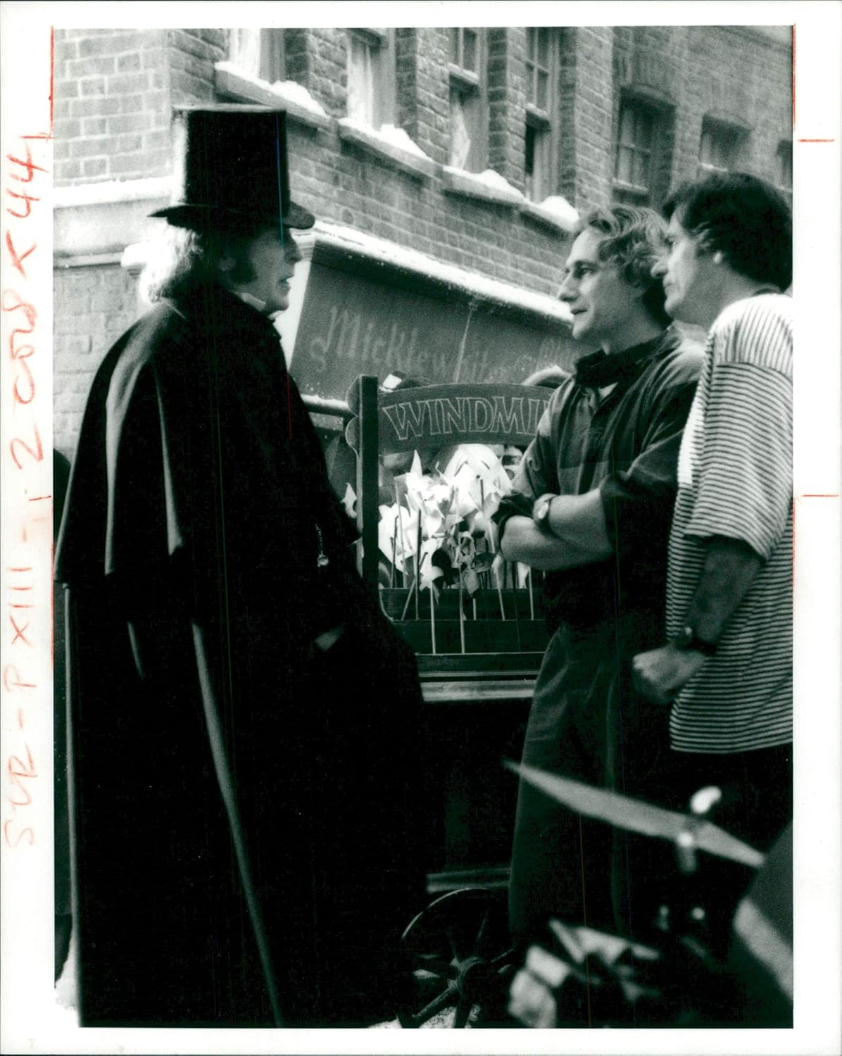 Photographs - Vintage photo of Michael Caine in Muppet Christmas Carol