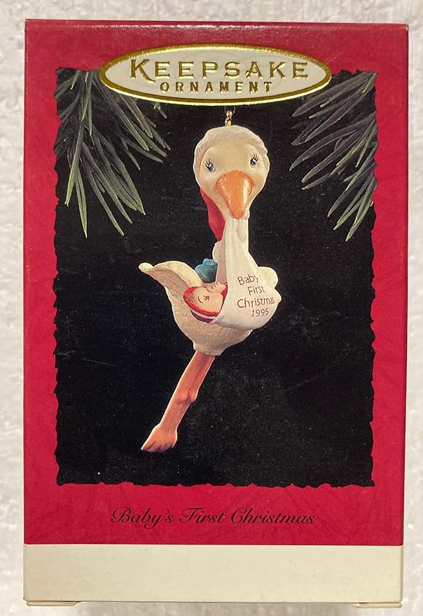 1995 baby's first christmas ornament
