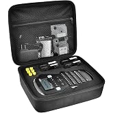 PAIYULE Label Maker Case for DYMO LabelManager 160/280, Black | Storage Case for Portable Label Maker ,Made for Label Tapes, Adapter, Batteries and Daily Carry, Box Only