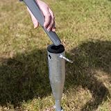 Garden Mile Metal Clothes Washing Line Ground Spike Screw Base for Rotary Airer view 7