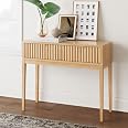 Amazon.com: Nathan James Jasper Wood Accent Storage Console Sofa Table ...