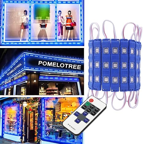 luces led para ventana de tienda con modulo de luz led luces decorativas para letreros publicitarios con cinta adhesiva en la parte posterior para