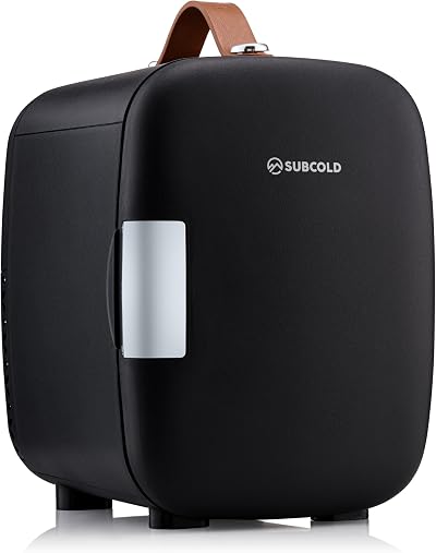 Subcold Pro4 Luxury Mini Fridge 4L 6 Cans USB AC Power Black New