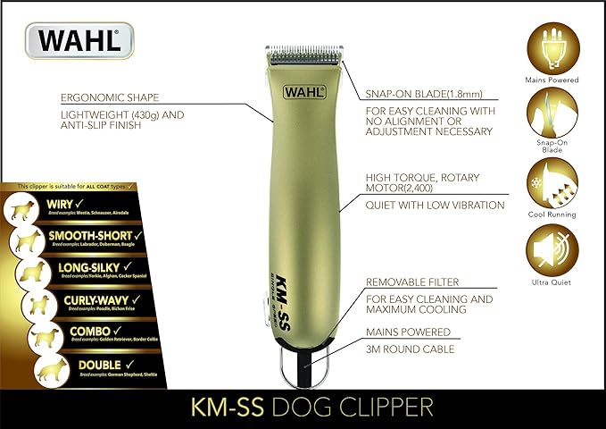wahl kmss dog clippers