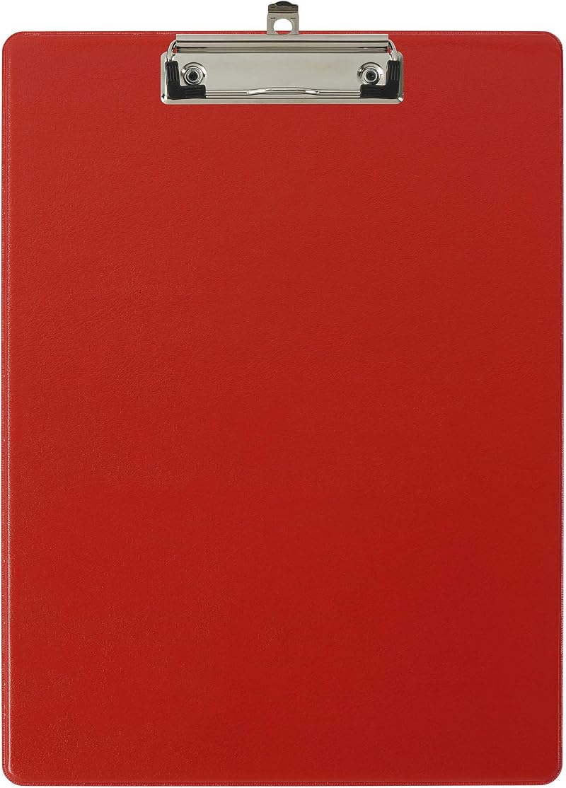Exacompta Balacron A4 Clipboard with Pocket Red