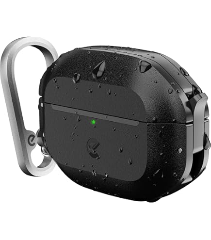 Amazon.com: Keybudz for Waterproof AirPods 4 Case with Lock - IP68