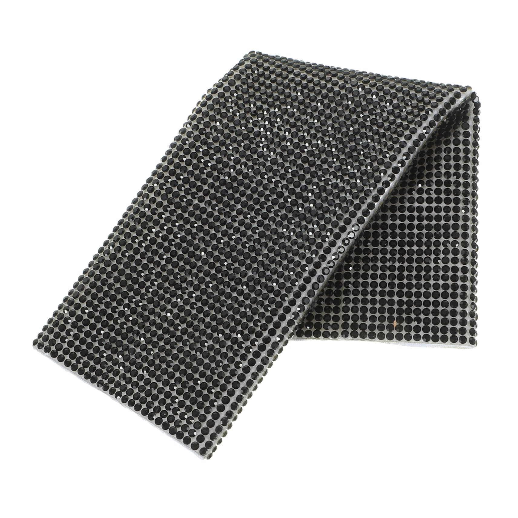 Milisten Wireless Handheld Microphone Handle Sleeve Diamond Cover Rhinestone Mic Sleeve for Singers Hosts Performers Universal Fit