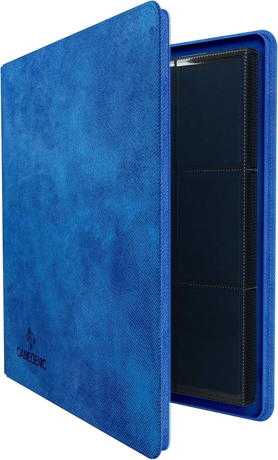 Gamegenic Zip-Up Album (24-Pocket), Blue, Medium - Image 3