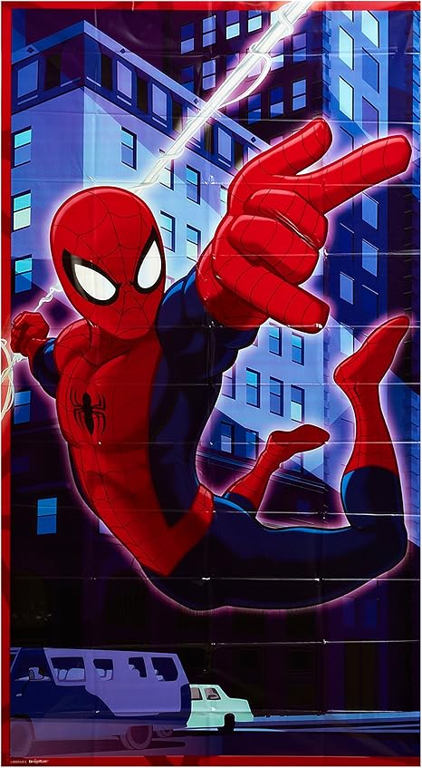 Spider Man Door Cover Party Supplies Decorations Amazon Canada