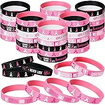 Collection D'étiquettes Du Mois De Sensibilisation Au Cancer Du Sein Plat | Vecteur Gratuite