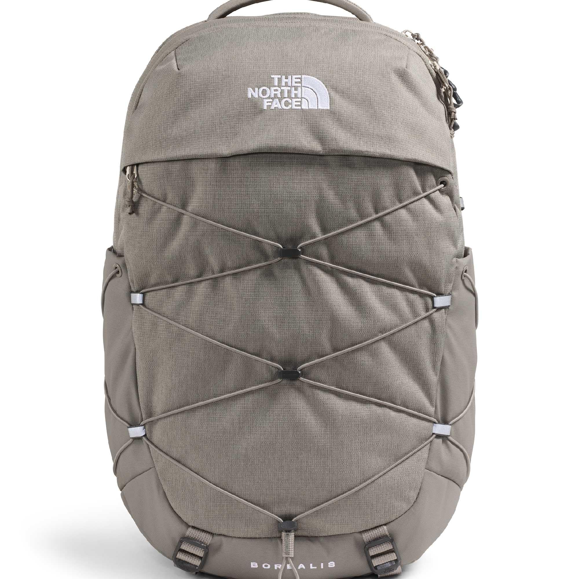The North Face Women's Borealis Commuter Laptop Backpack - Everyday Travel Bag, Laptop Sleeve, Reflective Details, Stone Slab Light Heather/Stone Slab, One Size Image
