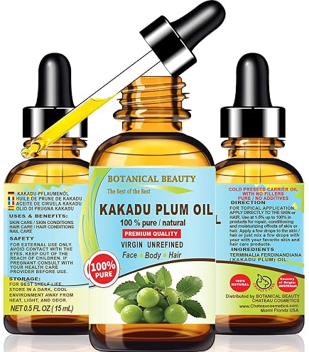 Amazon.com: Vitamin C Serum, Pure Kakadu Plum Oil 2oz : Beauty