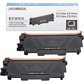 Brother E310 Toner Cartridge Replacement for Dell E514dw, E515dw, E515dn - 2-Pack (Black)
