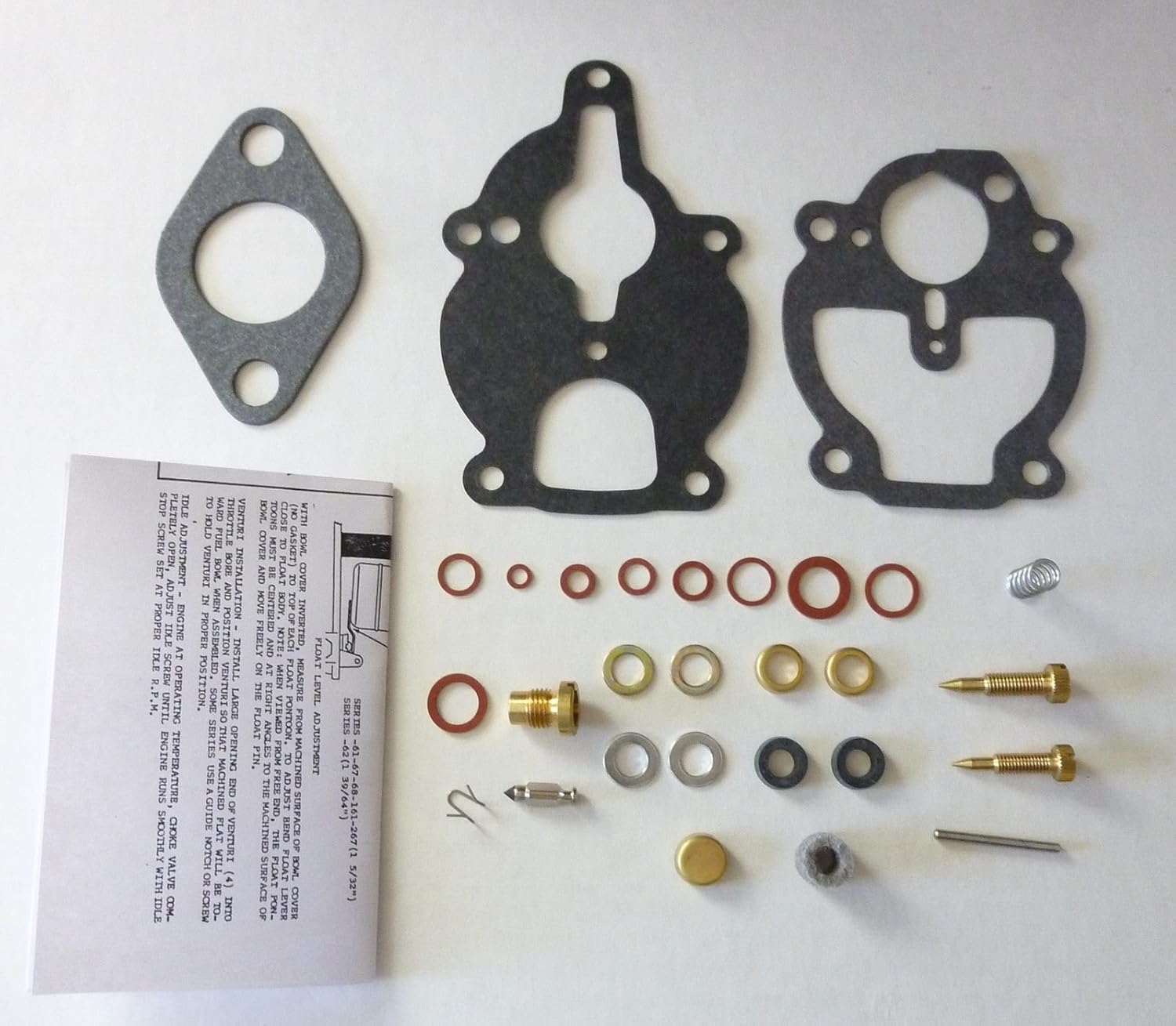 Gravely Model L Carburetor Kit for Aluminum and Cast