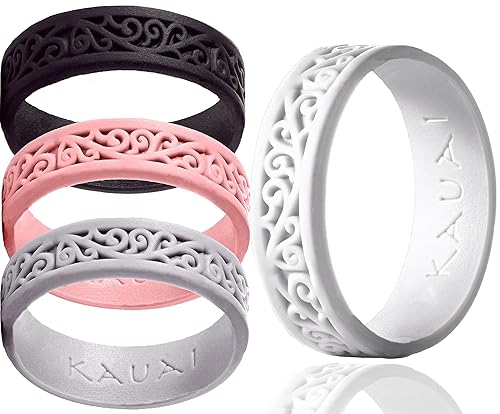 KAUAI Silicone Rings for Women – Soft and Comfortable