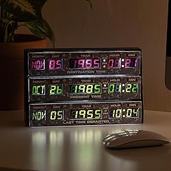 NUMSKULL - Back to The Future 3D Lamp