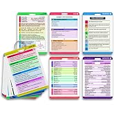 Medical Nursing Reference Card Set, Healthcare References for Students, Nursing Reference Notes, Nursing Cards, Clinical Badge Cards, Educational