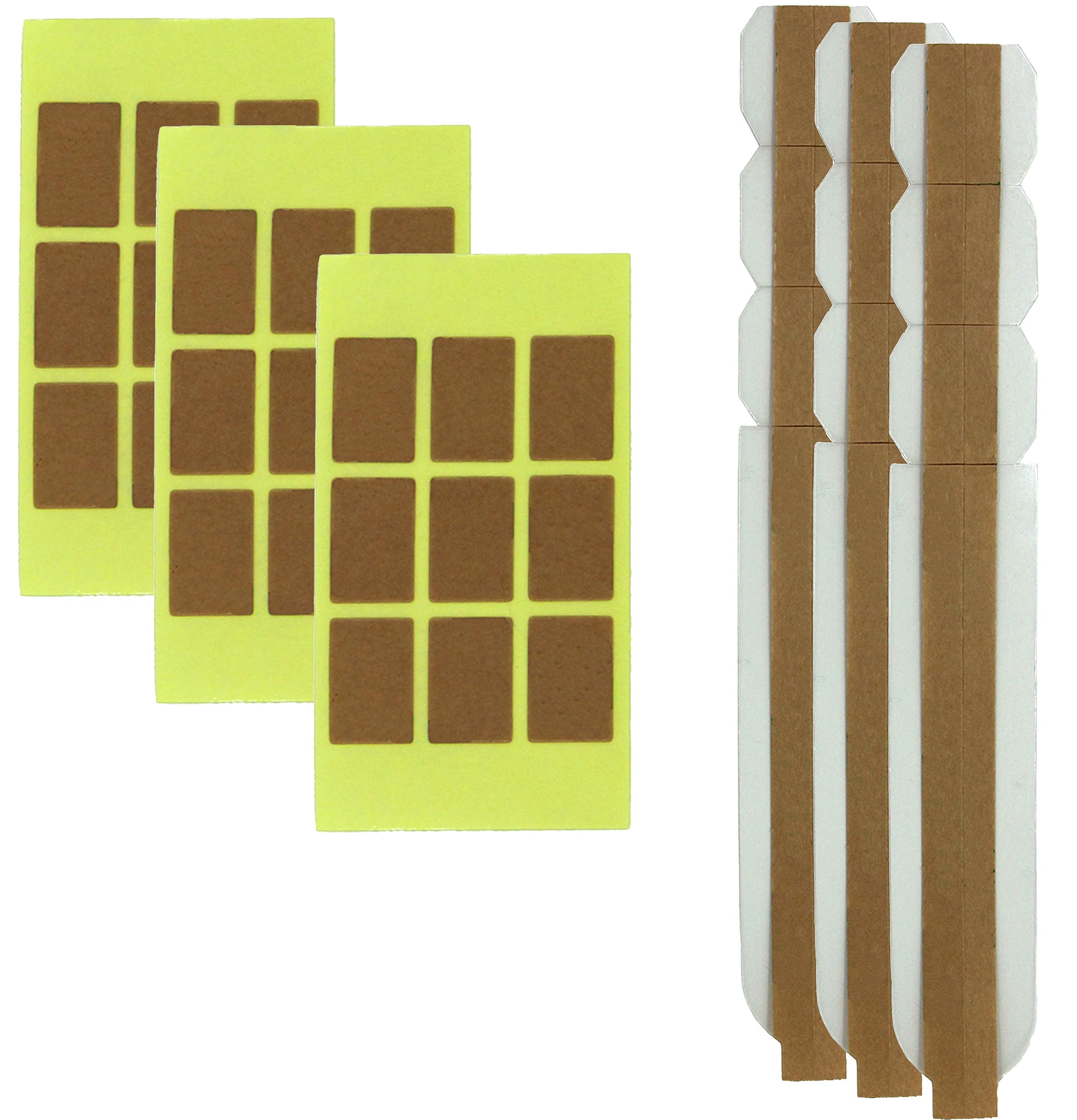 Thorani Replacement Adhesive Stickers For Privacy Filters And Privacy Films Compatible With Pc Monitors, Laptops And Macbooks (Transparent, 3 Pack)