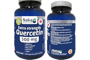 Naka Platinum Extra Strength QUERCETIN 500mg (120 vcaps)