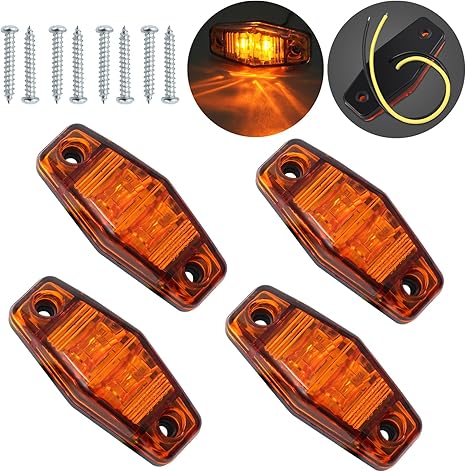 6x 12V LED Arancione Indicatore Laterale Luci Per Renault Master MK3 - Foto 9