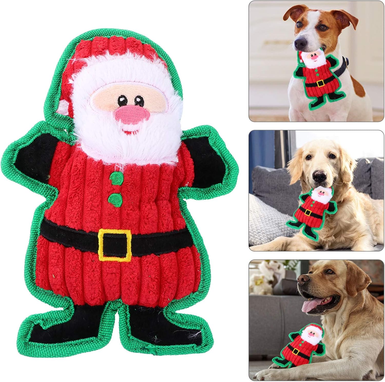 Finalsale対象商品30 Off Amosfun クリスマスペット臼歯おもちゃ研削歯おもちゃペットサウンドプレイおもちゃクリスマスギフトきしむおもちゃ犬噛むぬいぐるみ 赤 メール便送料無料 Centrodeladultomayor Com Uy