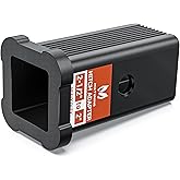 MICTUNING 2-1/2 Inch Class V to 2 Inch Class III and IV Trailer Hitch Receiver Adapter Reducer 2.5 Inches to 2 Inches Sleeve Convertor