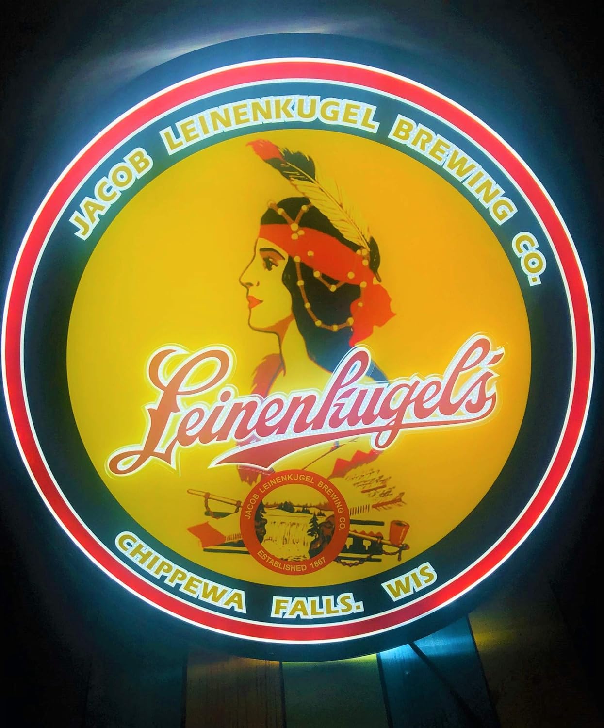 Desung Revolutionary Leinenkugel's Lager LED Neon Light Sign (Multiple