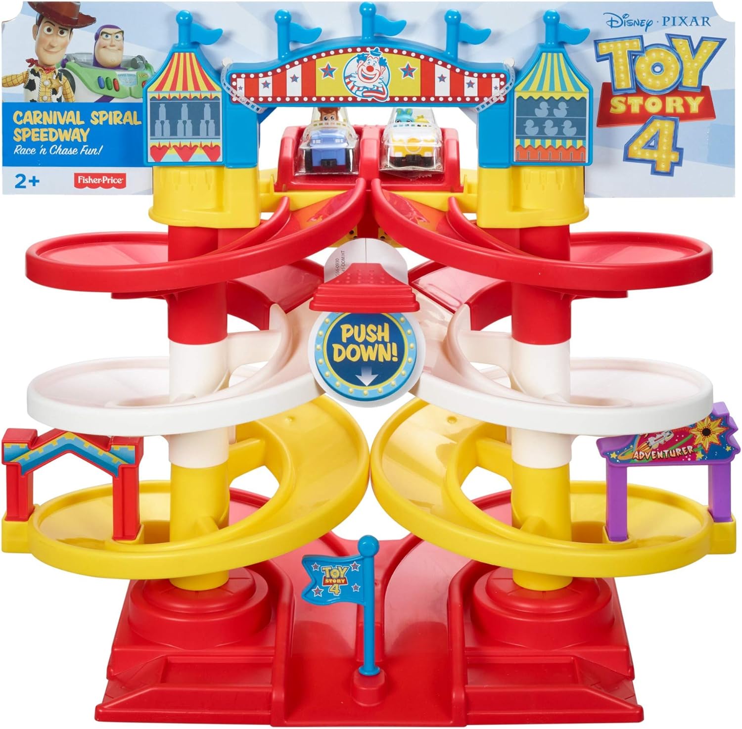 fisher price toy story 3 spiral speedway replacement cars