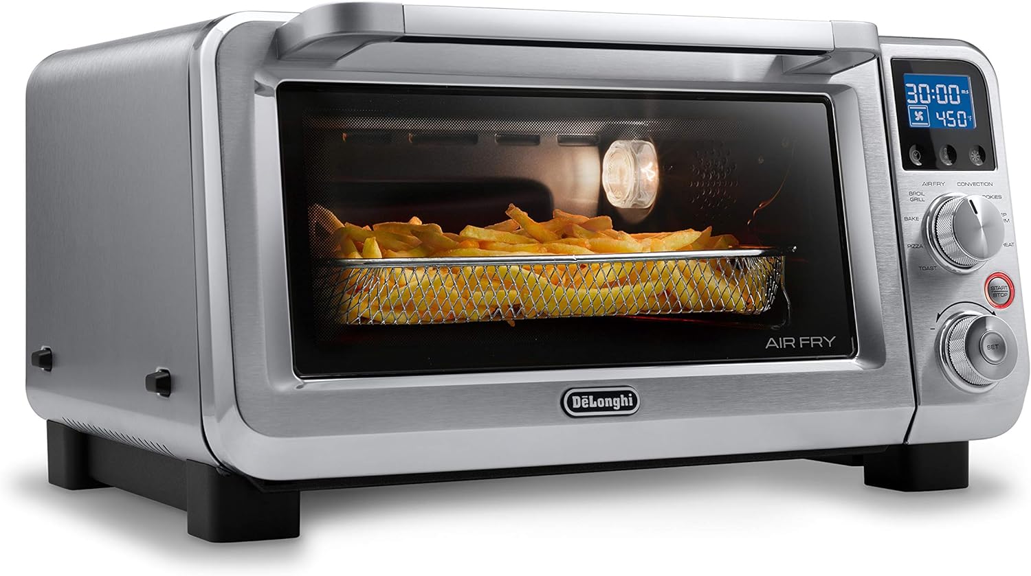 Air Fry Digital Convection Oven DeLonghi EO141164M Livenza 0.5 Cu ft