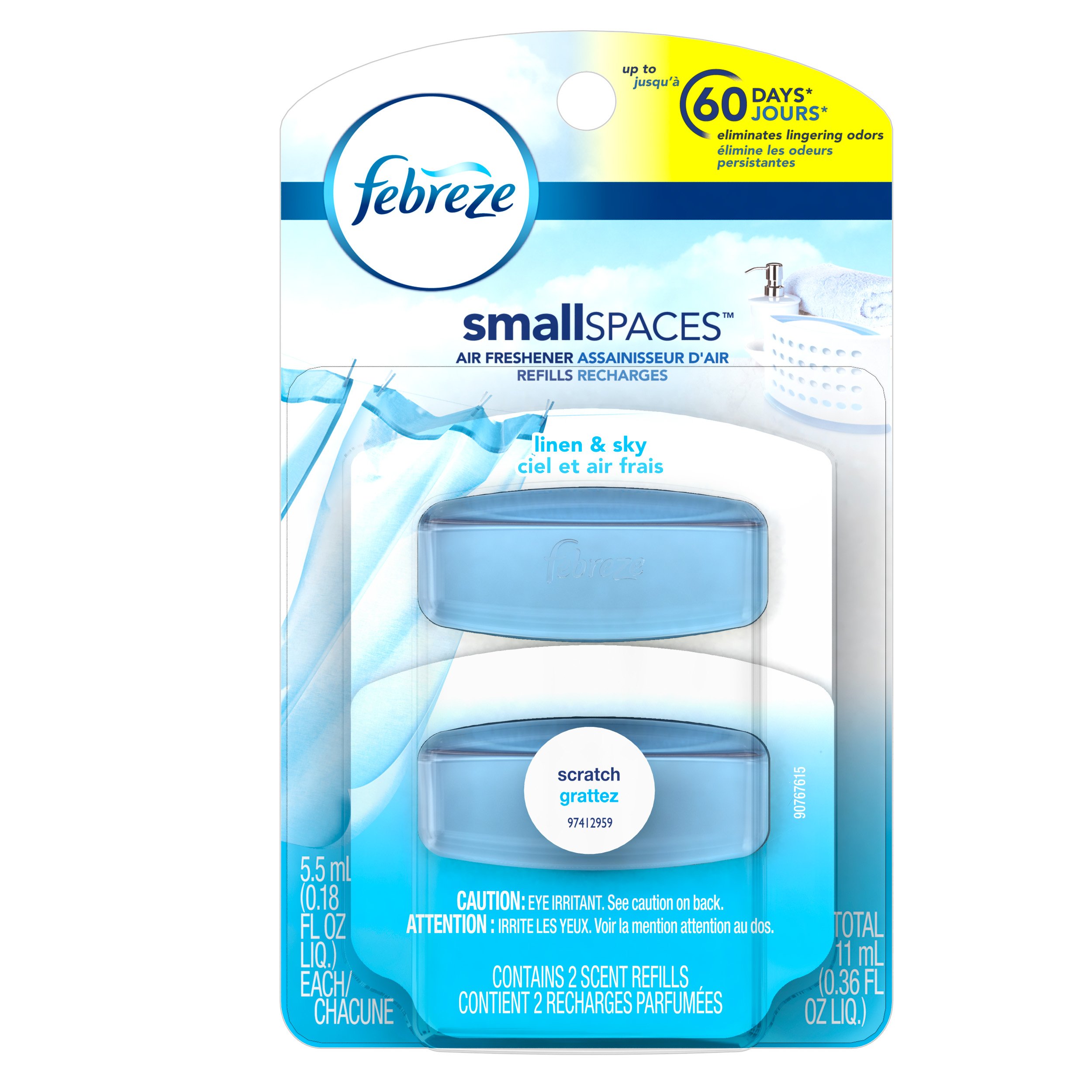 Febreze Small Spaces Linen and Sky Starter Kit Air
