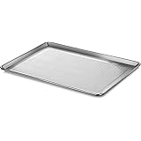 New Star Foodservice 36770 Commercial-Grade 18-Gauge Aluminum Sheet Pan/Bun Pan, Perforated 18" L x 26" W x 1" H (Full Size) 