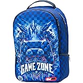 streetart Graffiti Backpack Designer Travel Daypack 15.6" Laptop Lightweight Multi Compartment Storage Adult backpack (GameOver)