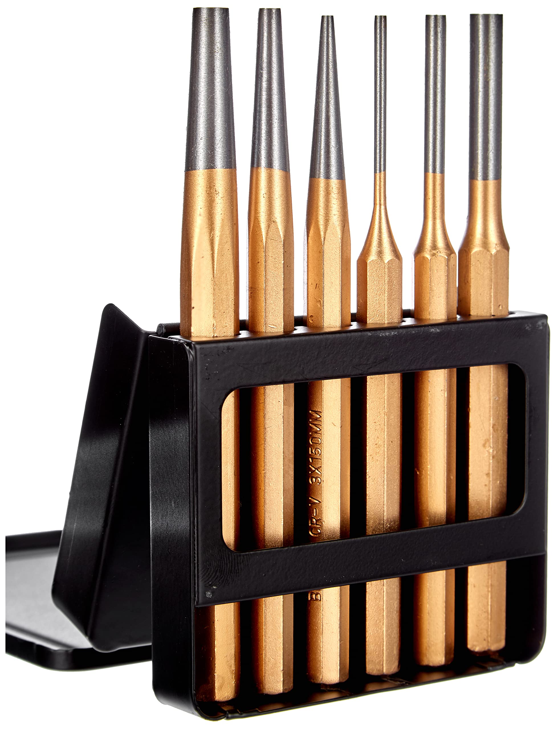 Brüder Mannesmann M65410 Impact Tool Set 6-Piece Pin Punch