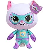 Disney Junior SuperKitties Small 6.5-inch Plush Bitsy Stuffed Animal, Su-Purr Wild Outfit, Kitten, Toy for Fans, Girls, Kids,