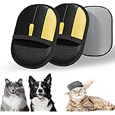 Electrostatic Pet Hair Remover, Static Removal Gloves for Pet Hair, for Couch, Furniture, Carpet, Car Seat (2)