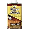 HOWARD - Restor-A-Finish: Restore Your Dark Oak Wood Finishes Repair Scratches, Eliminate Stains, White Heat or Water Rings and More. Safe on Furniture, Trim, and All Finished Wood. Size: 8 Fl oz
