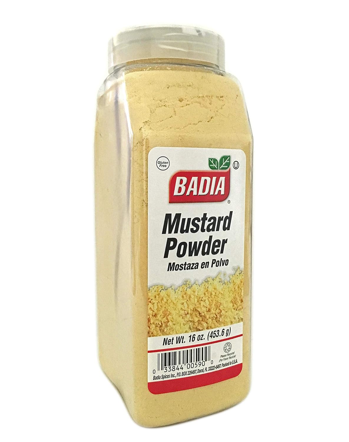 Amazon Com 16 Oz Mustard Powder Dry Mostaza En Polvo Gluten Free Kosher Grocery Gourmet Food