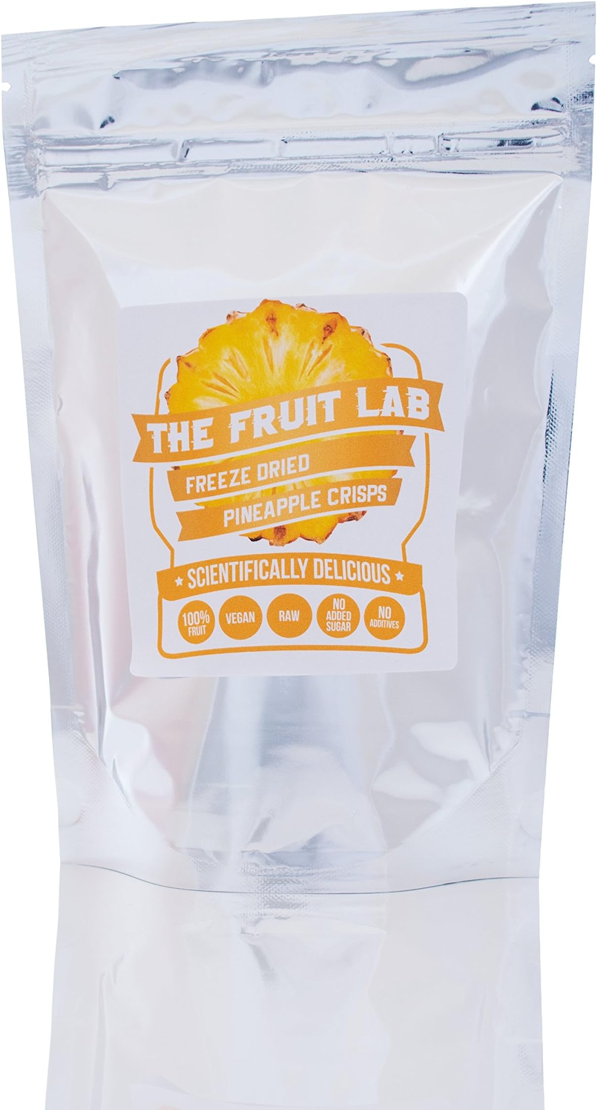 3 x 100g Freeze Dried Sliced Pineapple Crisp Fruit Snack